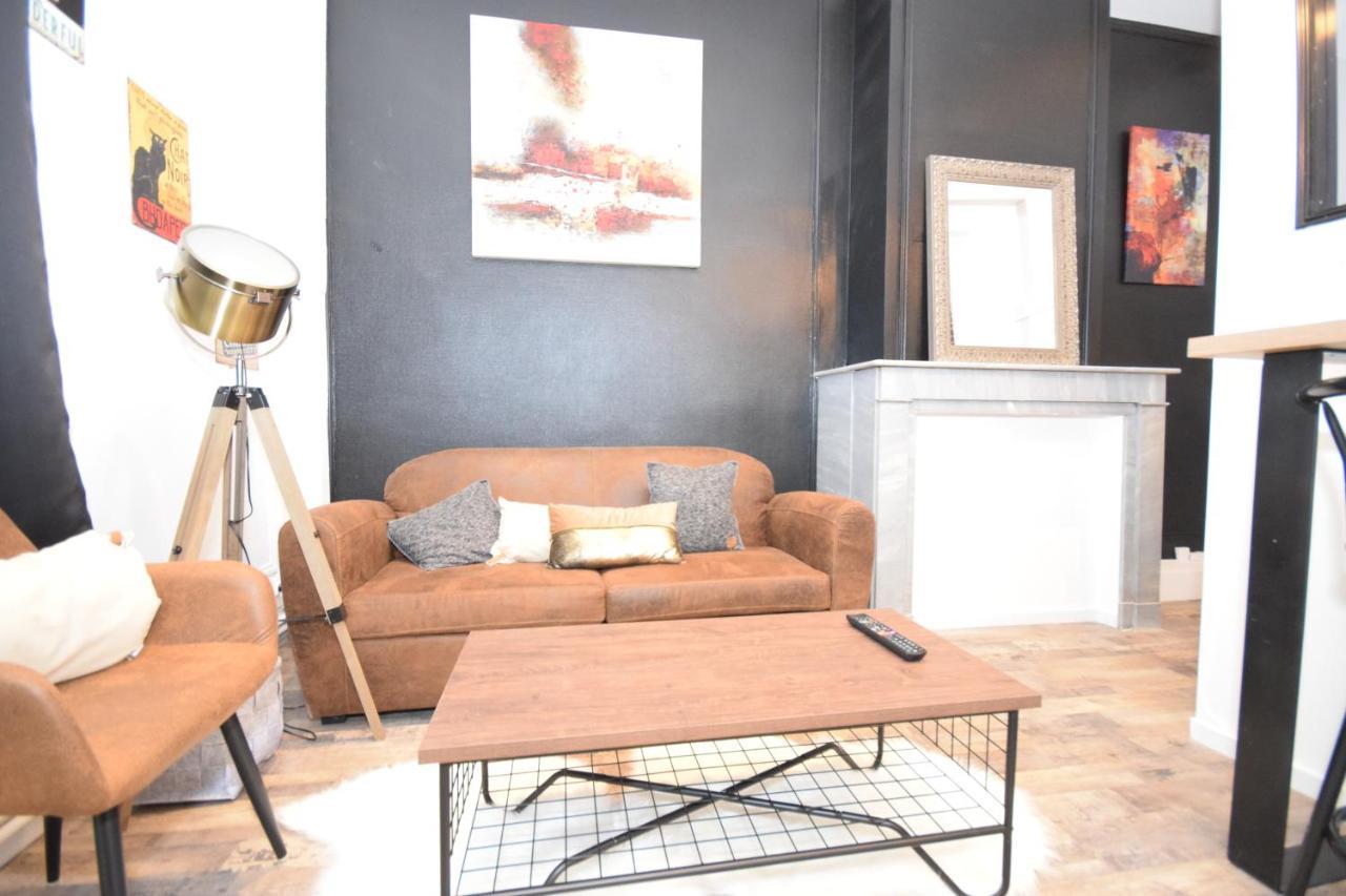 Lerelaisdodile11 - Bel Appart Chic Indust - Hypercentre - Tram Valenciennes Esterno foto