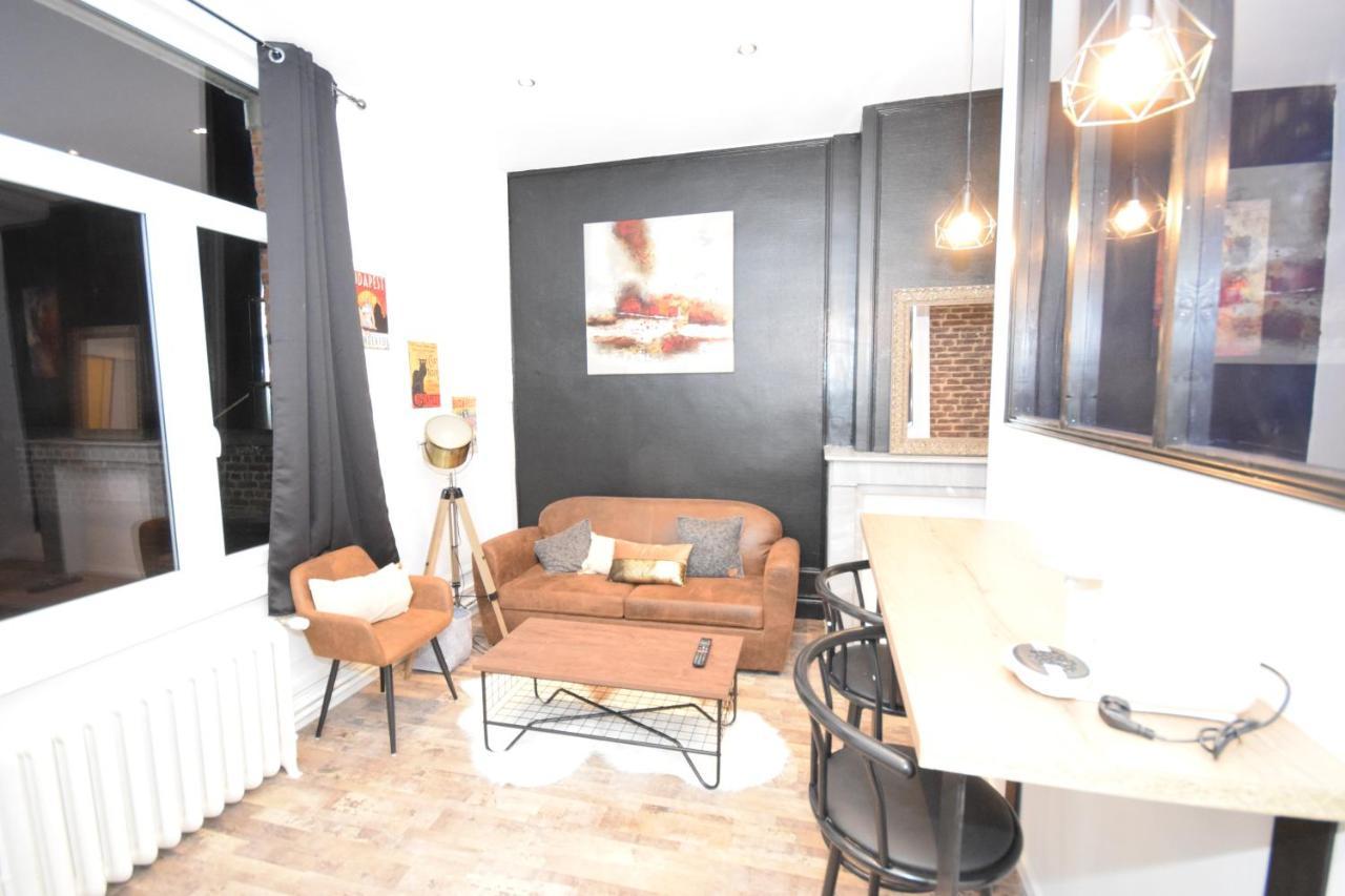 Lerelaisdodile11 - Bel Appart Chic Indust - Hypercentre - Tram Valenciennes Esterno foto